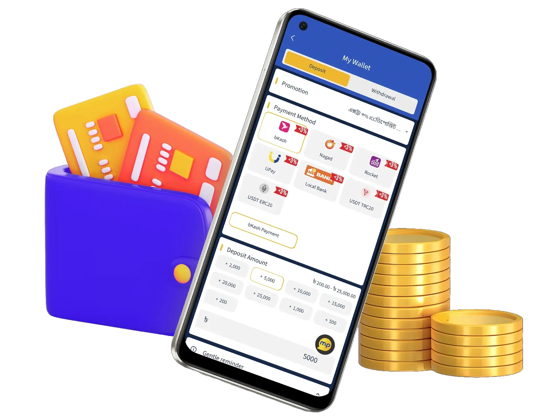 Mostplay Deposit and Withdrawal