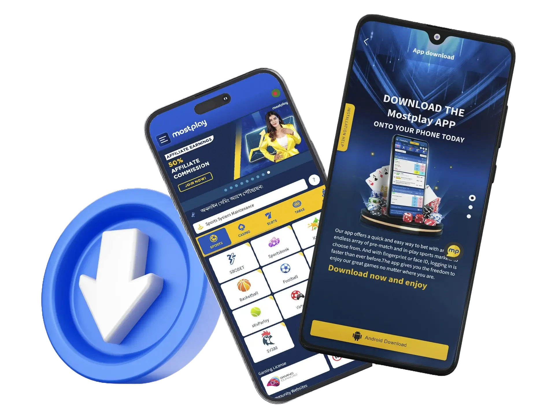 Download Mostplay App